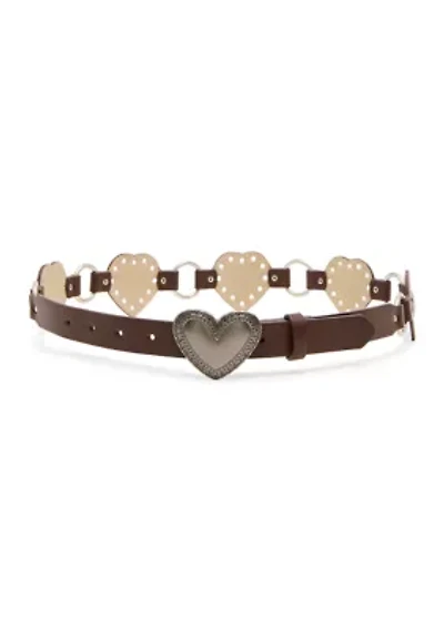 Heart Disc Pants Belt 32MM