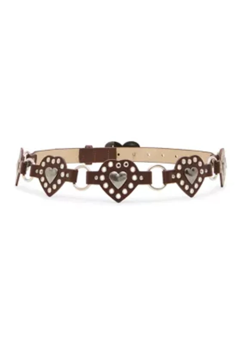 Heart Disc Pants Belt 32MM
