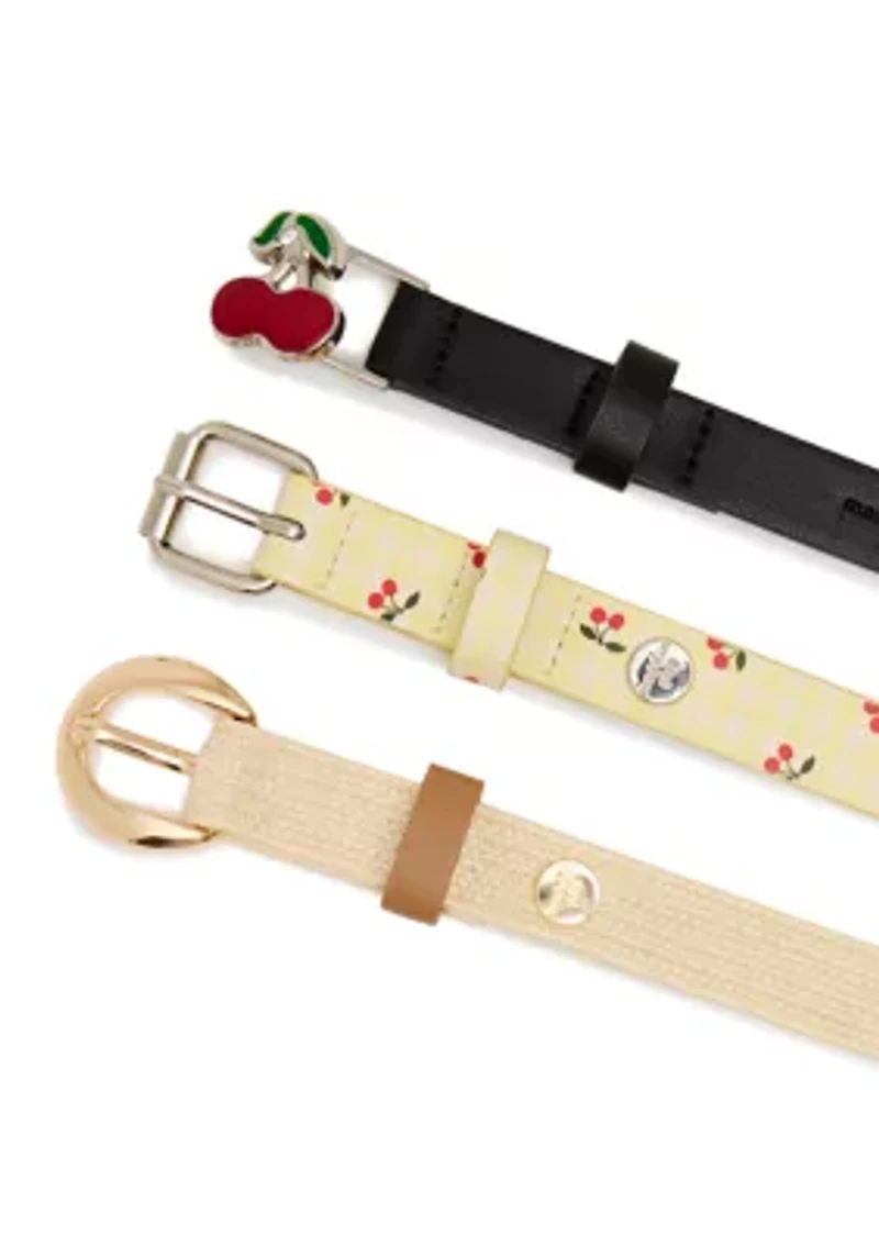 3 Piece Belt Set