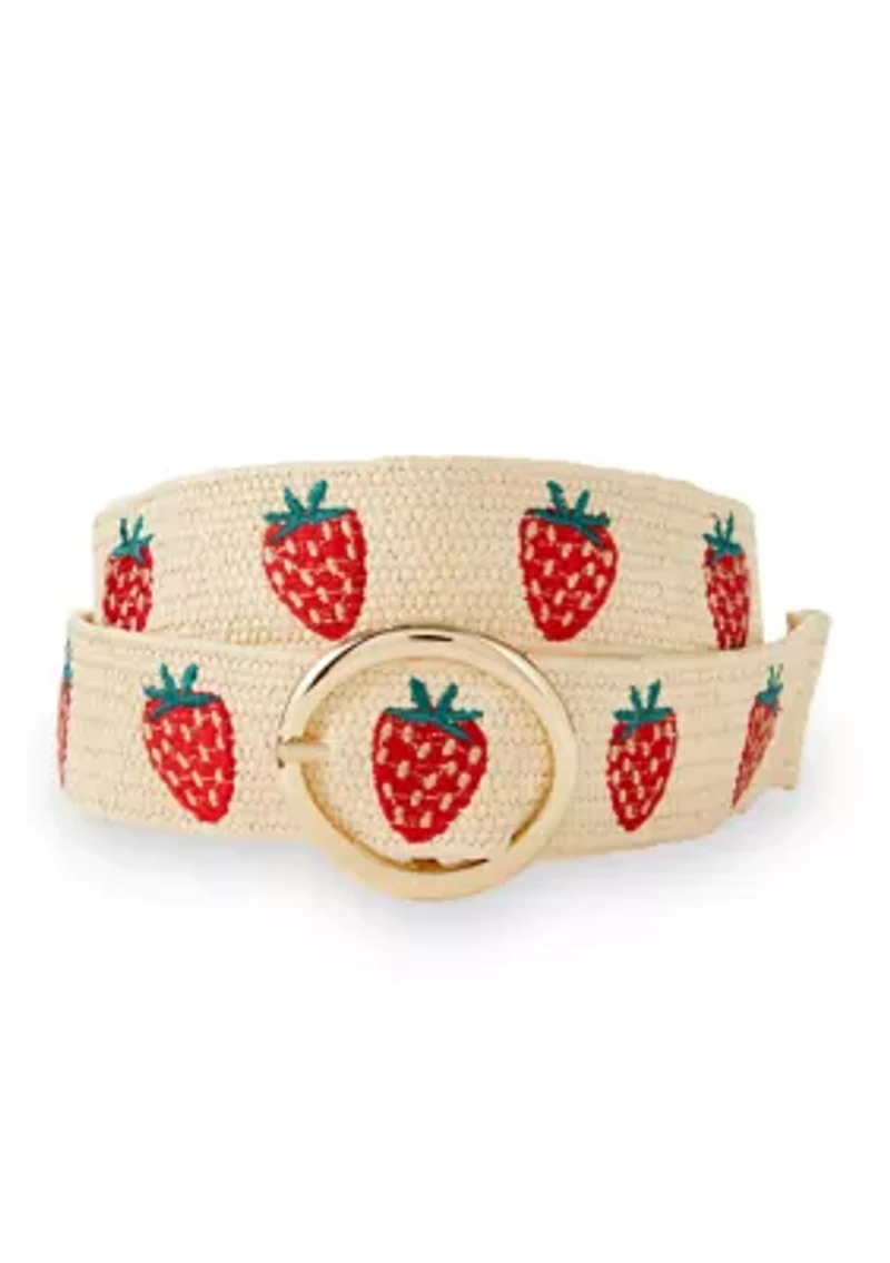 Acquarded Straw Belt