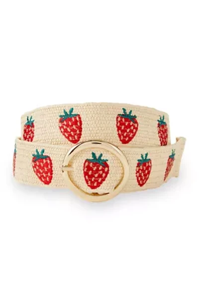 Acquarded Straw Belt