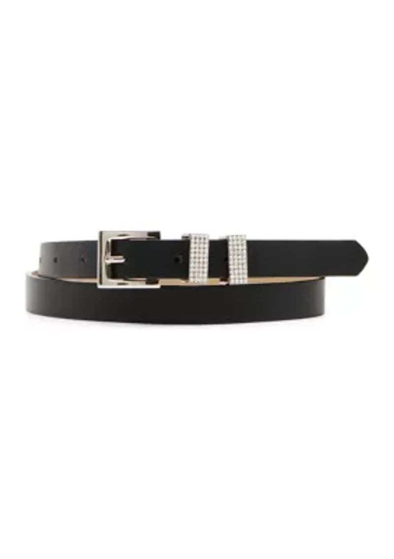 Heart Buckle, Strawberry Studded, and Full Perf 3-for-1 Belt  Set