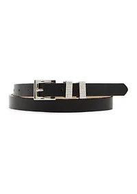 Heart Buckle, Strawberry Studded, and Full Perf 3-for-1 Belt  Set