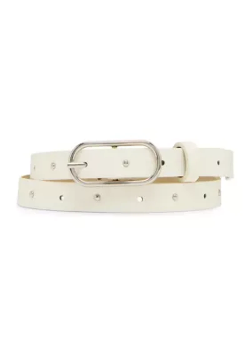 3 for 1 Double Keeper Oval Buckle and Western Heart Belt Set
