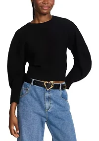 Asymmetric Heart Buckle Belt - 32mm