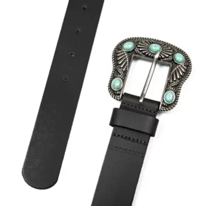 Turquoise Western Buckle Set