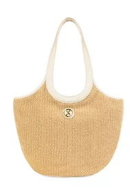 Raffia Tote Bag
