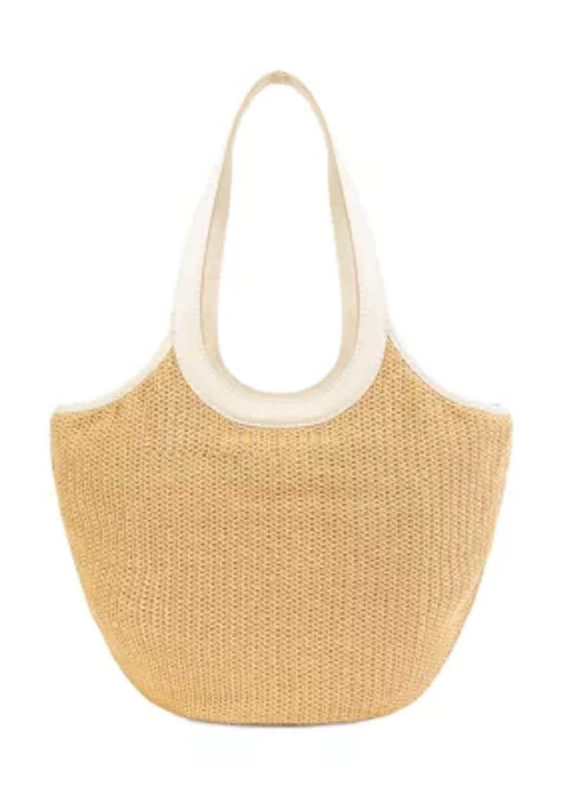 Raffia Tote Bag