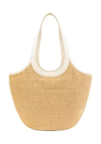 Raffia Tote Bag