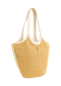 Raffia Tote Bag