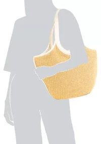 Raffia Tote Bag