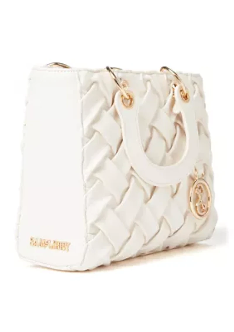 Heat Pleat Small Box Tote