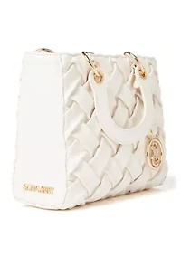 Heat Pleat Small Box Tote