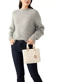 Heat Pleat Small Box Tote