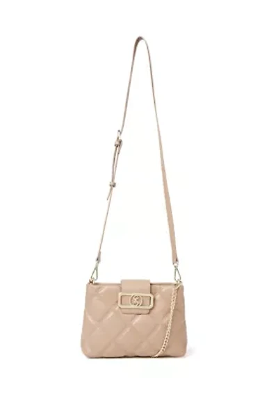 Quilted Chain Strap Crossbody 
