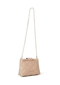 Quilted Chain Strap Crossbody 