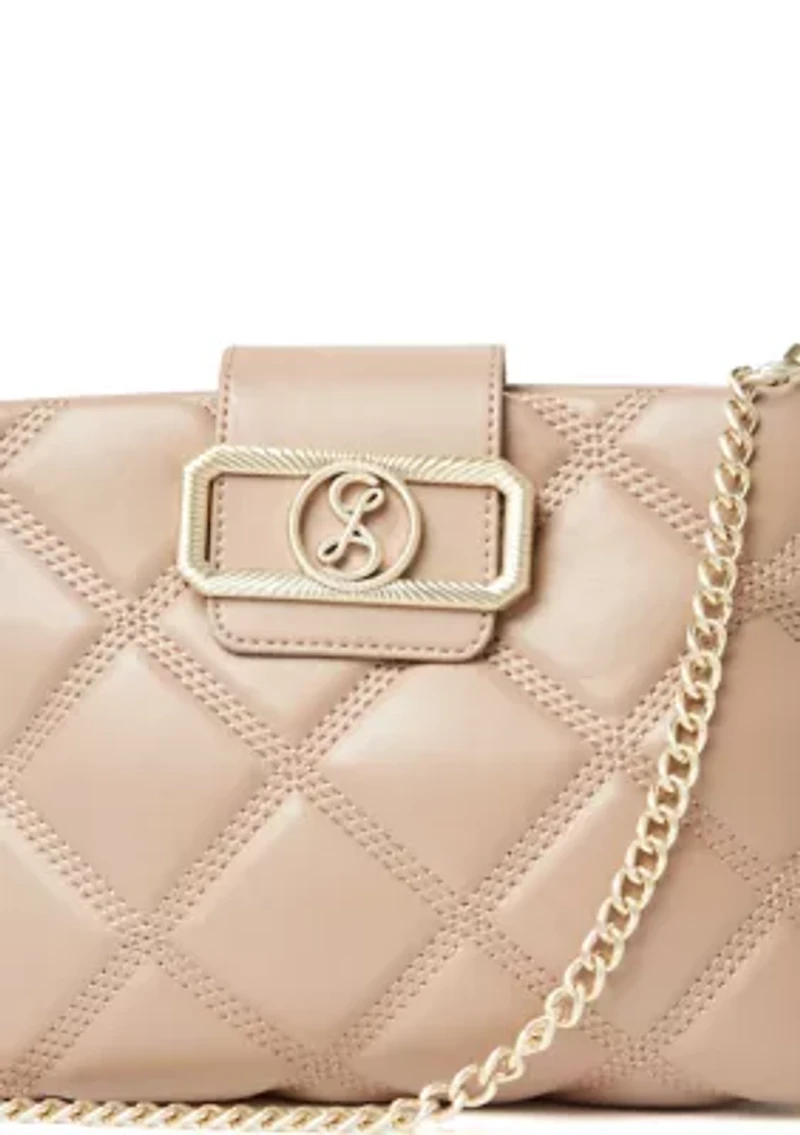 Quilted Chain Strap Crossbody