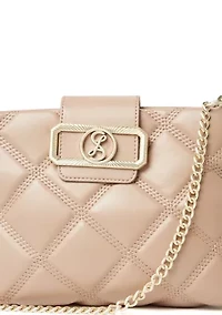 Quilted Chain Strap Crossbody 