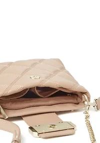 Quilted Chain Strap Crossbody 