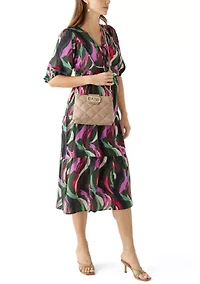 Quilted Chain Strap Crossbody 