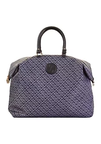 Printed Nylon Satchel 