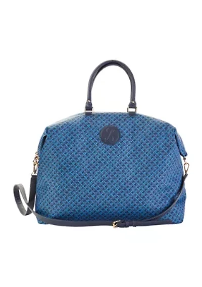Printed Nylon Satchel