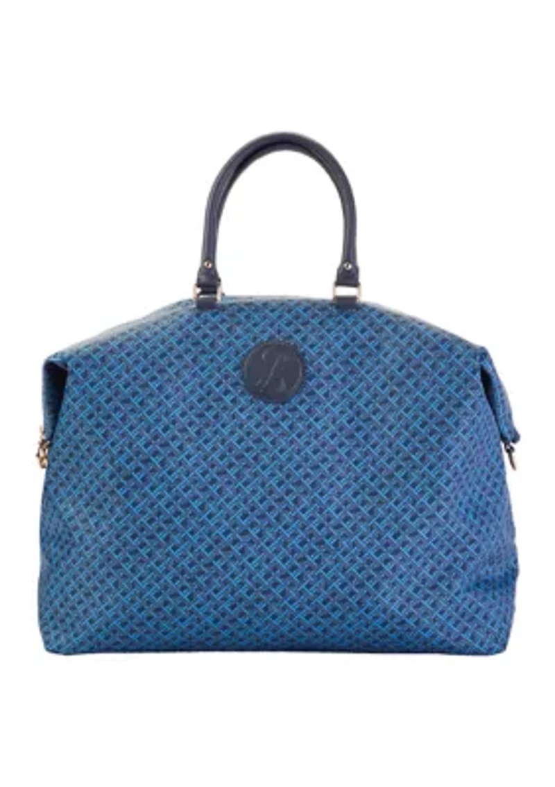Printed Nylon Satchel