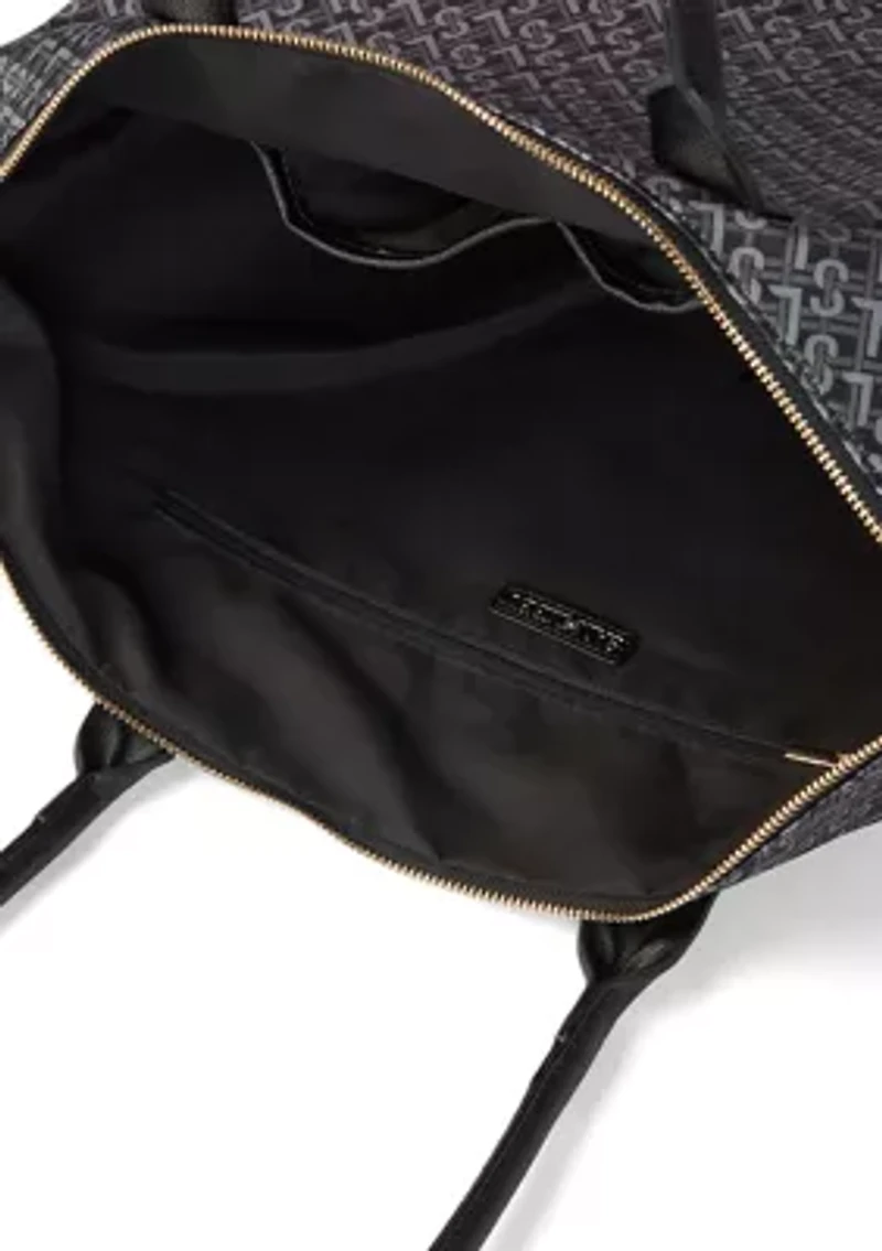 Printed Nylon Tote