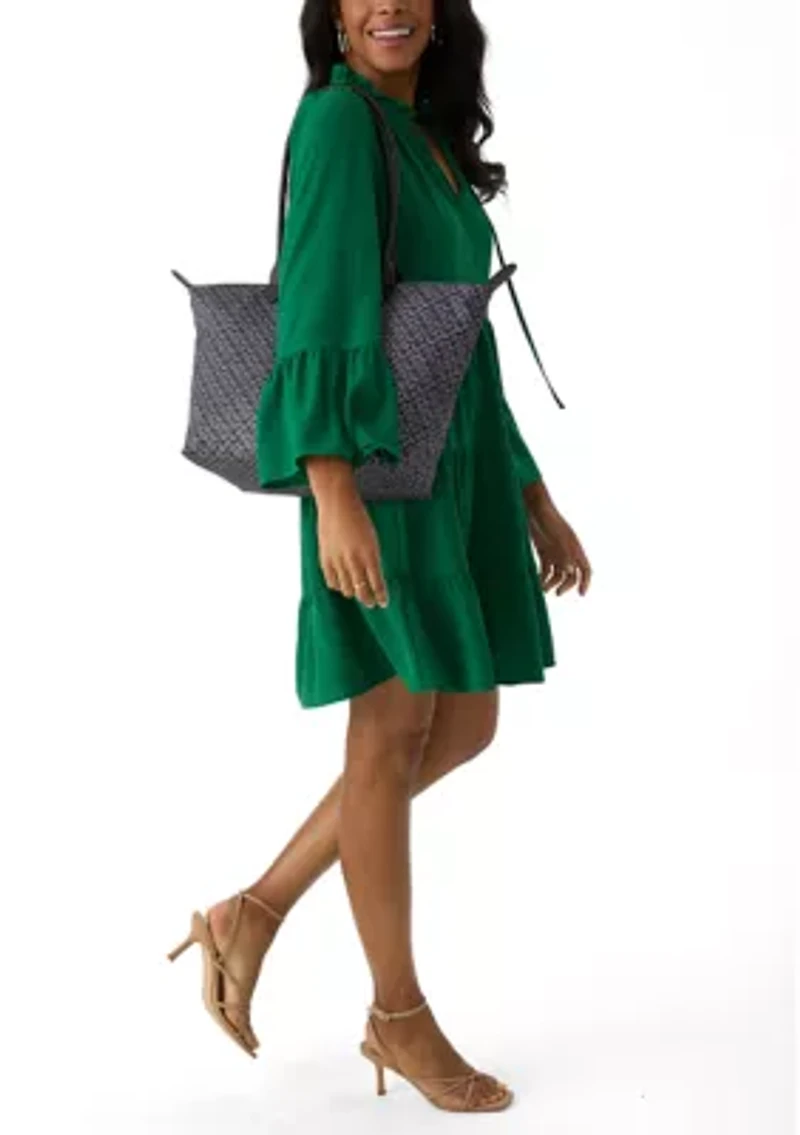 Printed Nylon Tote