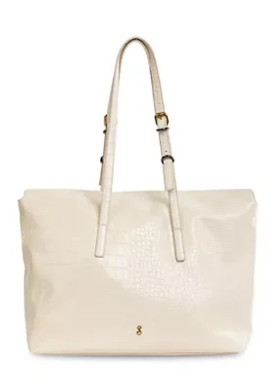 Carmen Croco Large Adjustable Tote