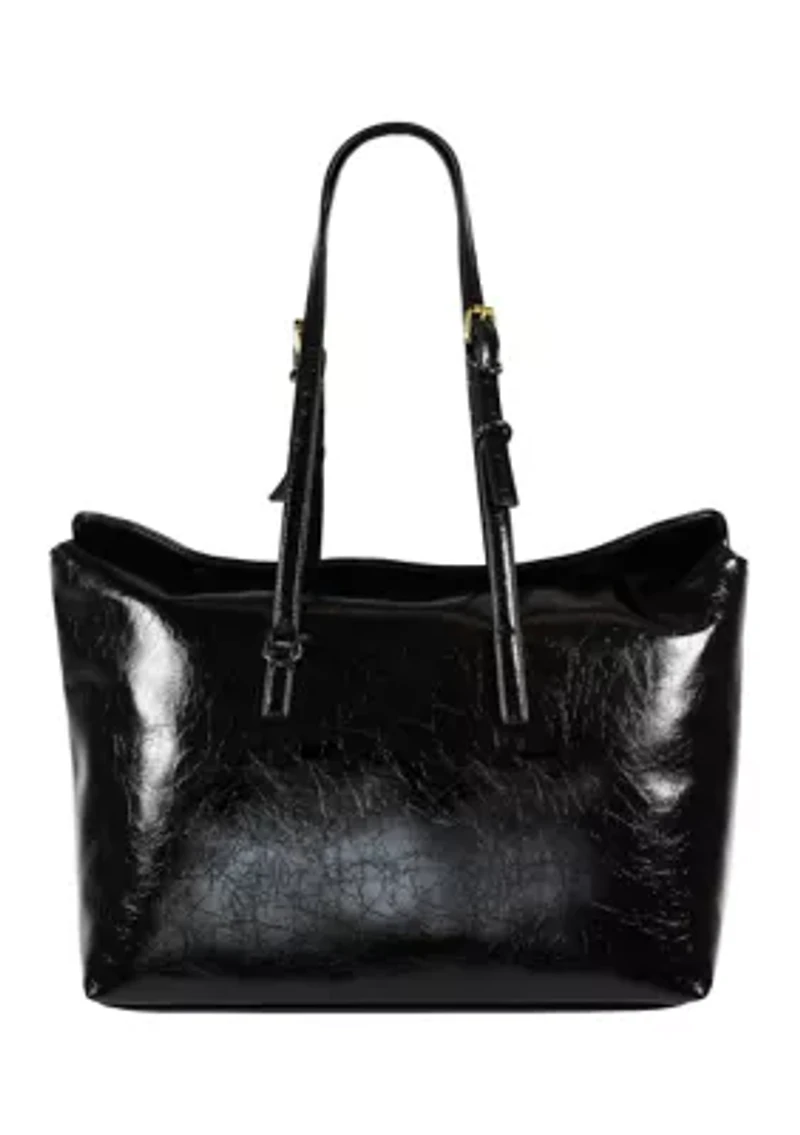 Carmen Crocodile Large Adjustable Tote