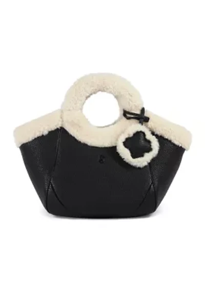 Willow Small Sherling Handle Crossbody Tote