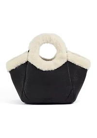 Willow Small Sherling Handle Crossbody Tote