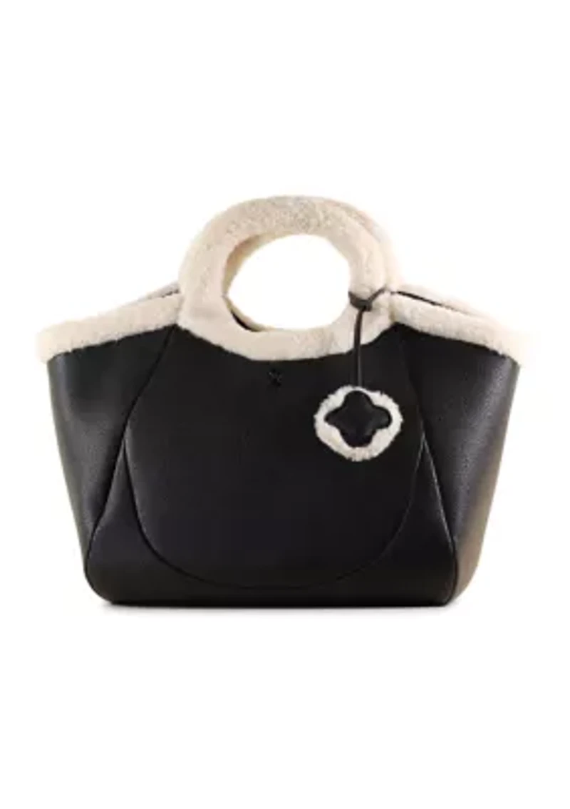 Willow Large Shearling Handle Tote