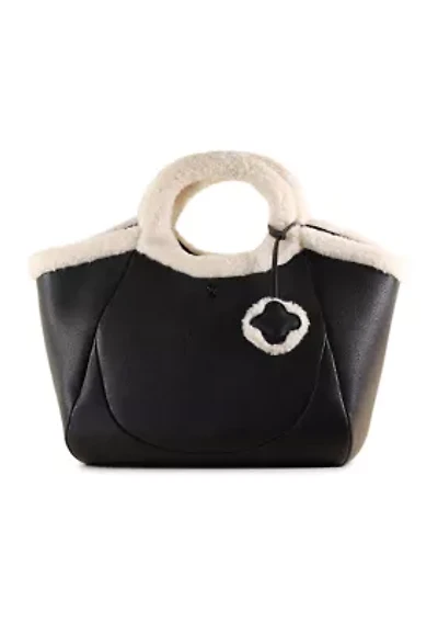 Willow Large Shearling Handle Tote