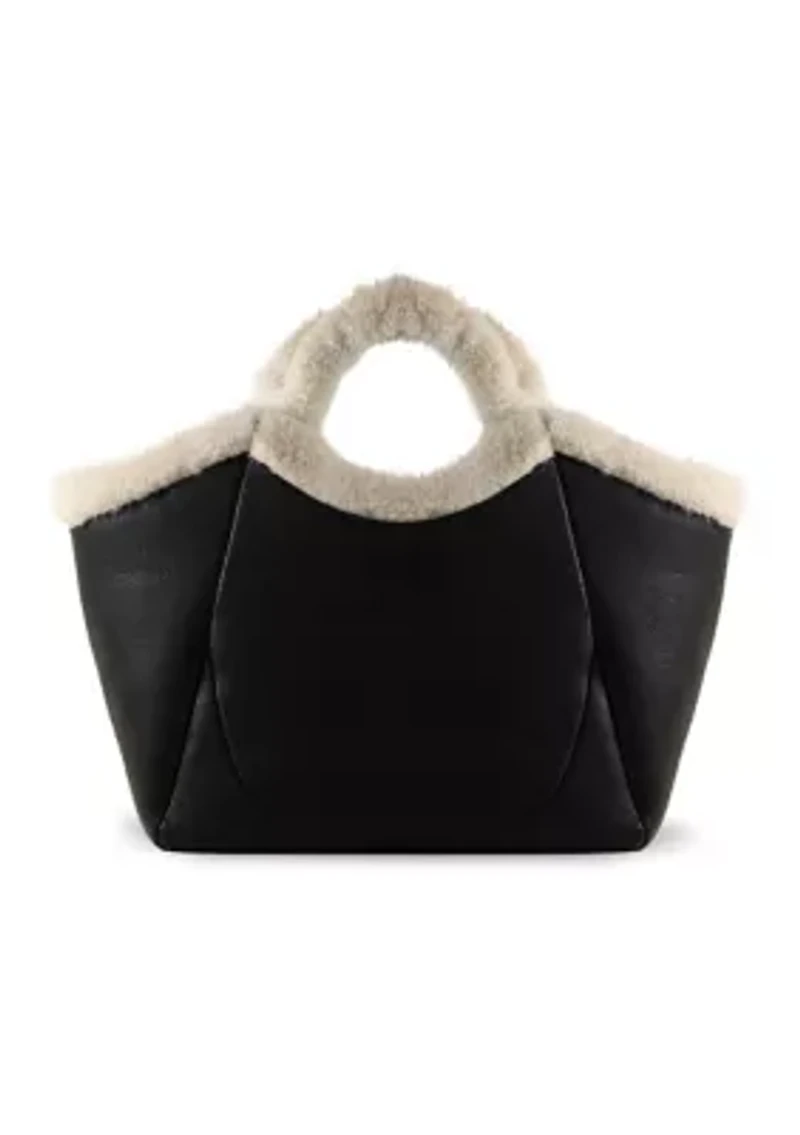 Willow Large Shearling Handle Tote