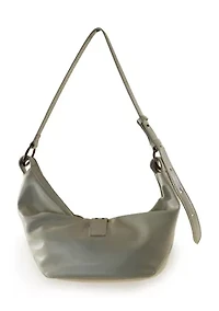 Farrah Studded Buckle Shoulder Bag