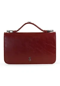 Nia Top Handle Studded Crossbody