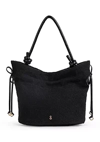 Brooke Soft Nappa Pull On Drawstring Crossbody Bag