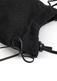 Brooke Soft Nappa Pull On Drawstring Crossbody Bag