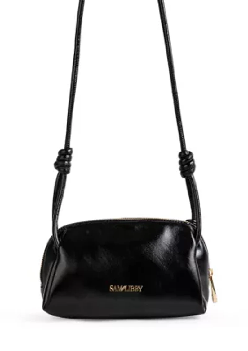 Perris High Shine Crinkle Crossbody