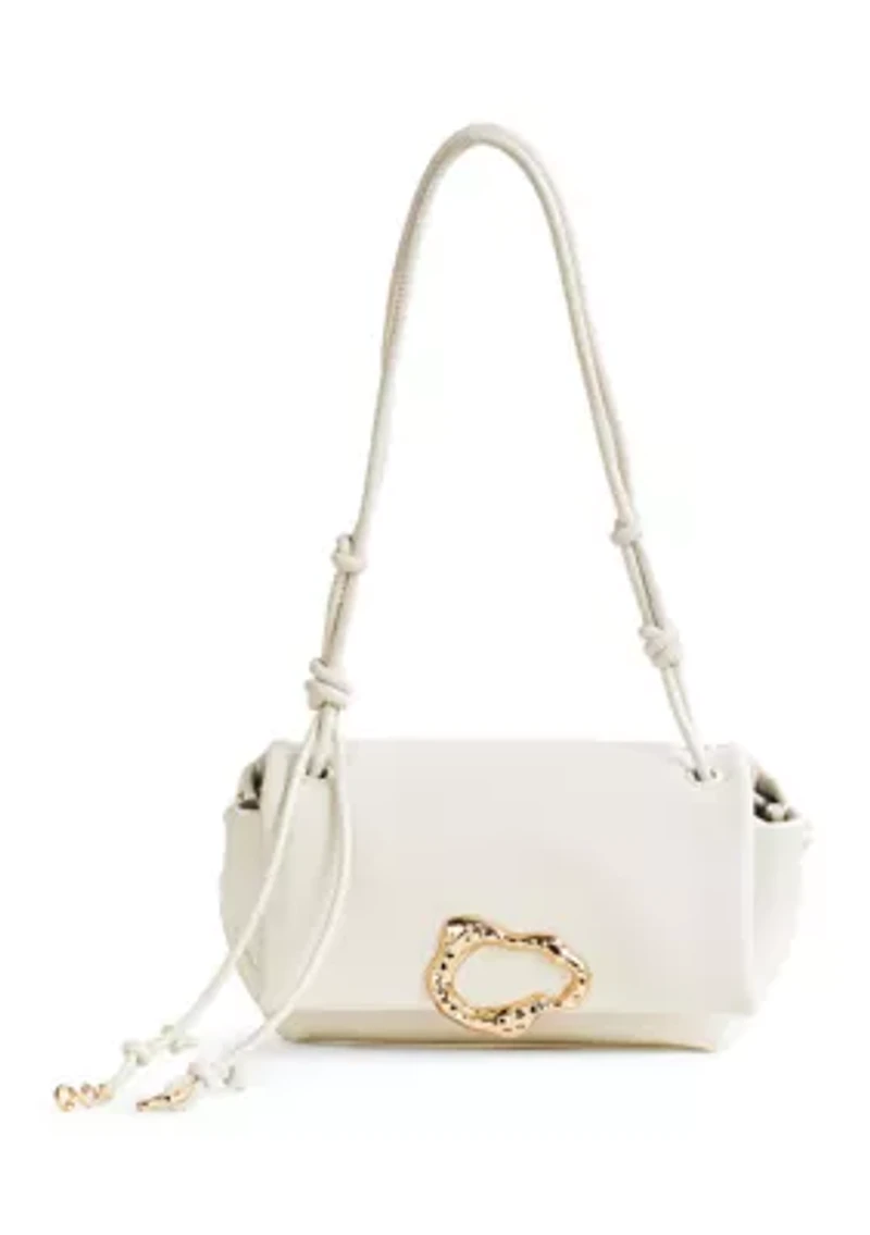 Hannah Flap Shoulder Bag with Hardwear