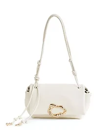 Hannah Flap Shoulder Bag with Hardwear
