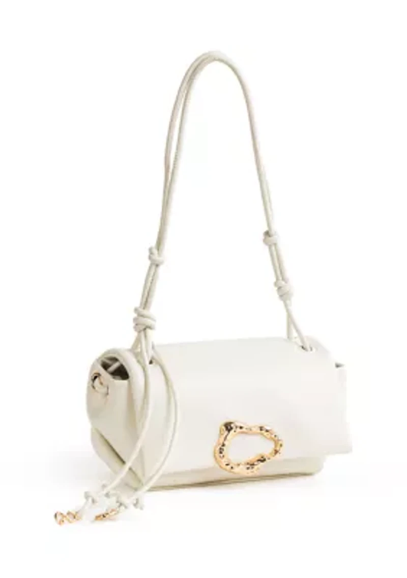 Hannah Flap Shoulder Bag with Hardwear