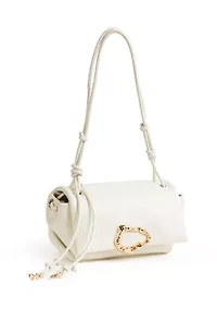 Hannah Flap Shoulder Bag with Hardwear