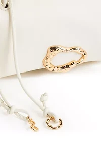 Hannah Flap Shoulder Bag with Hardwear