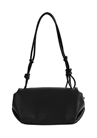 Hannah Flap Shoulder Bag with Hardware