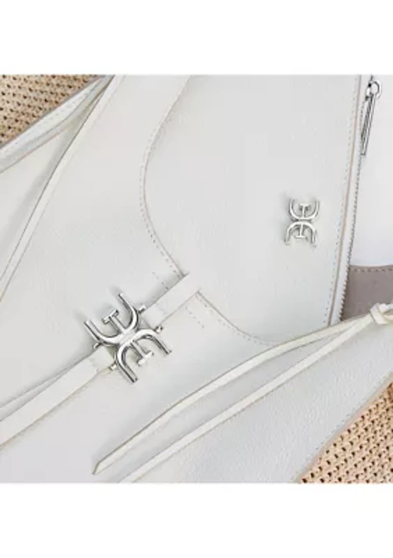 Sylvia Tobo Raffia Bag