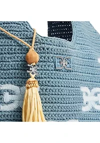 April Crochet Logo Tote