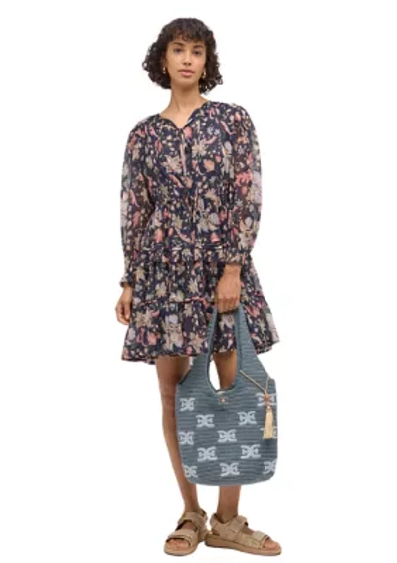 April Crochet Logo Tote